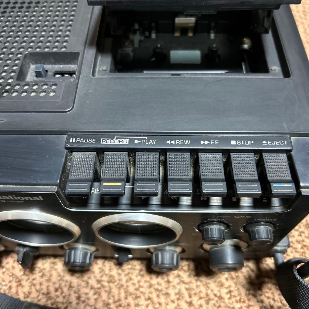 National TV付きラジカセTR−512Fジャンク品