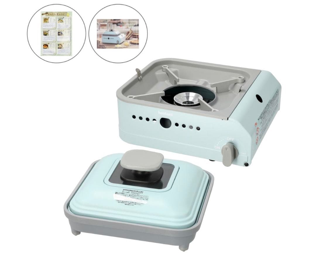 イワタニ ミニマルS 専用深型プレート & プレートカバー付