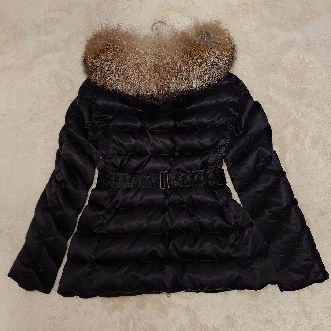 モンクレール CUPIDONE ダウンジャケット ブラック ベルト 23AW 1