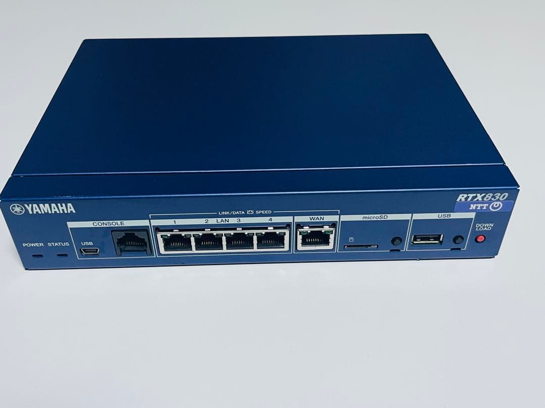 VPN対応ルーター YAMAHA RTX830 BizBox