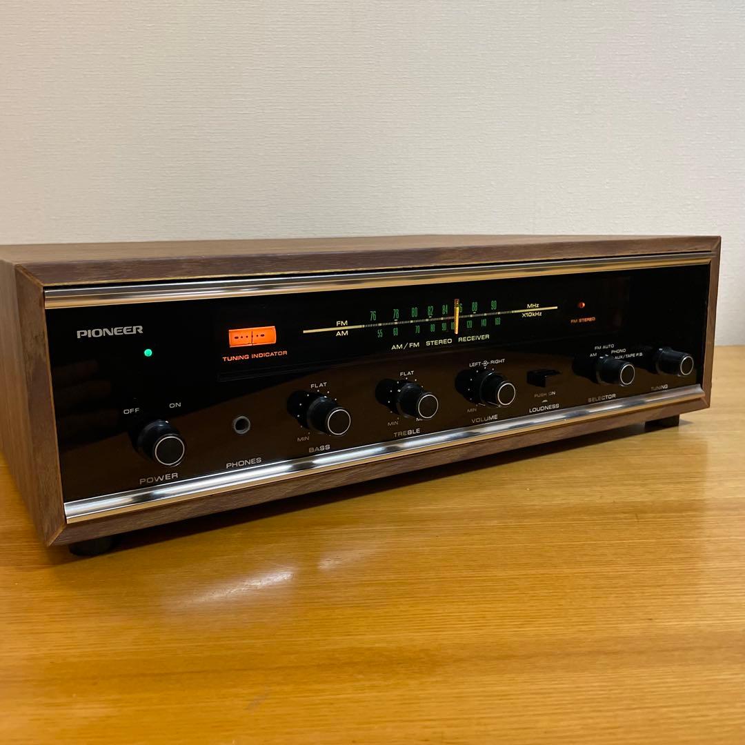 【動作品】パイオニア ステレオ レシーバーアンプE-1000AMP（昭和レトロ）