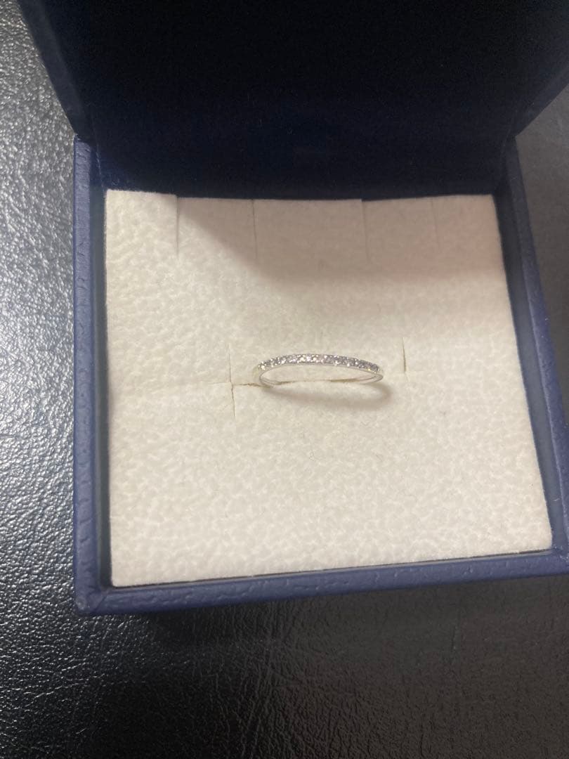 ヴァンドーム青山　ハーフエタニティ　ピンキーリング　ダイヤ