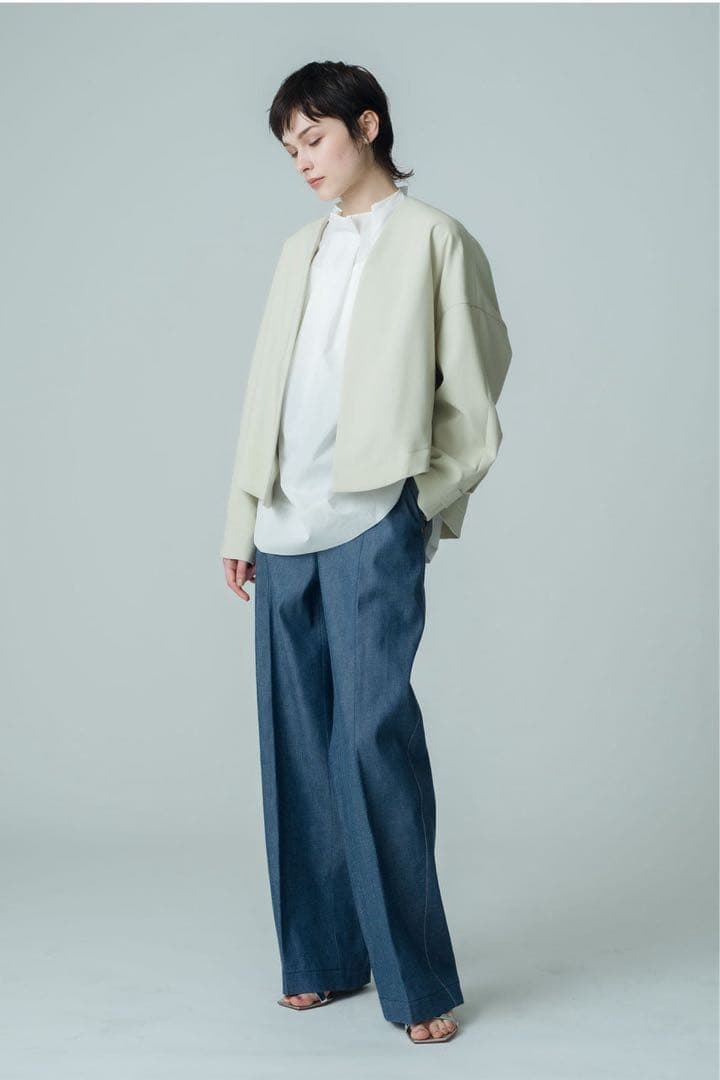 エブール ebure リアクティブデニムパンツ ジーンズ