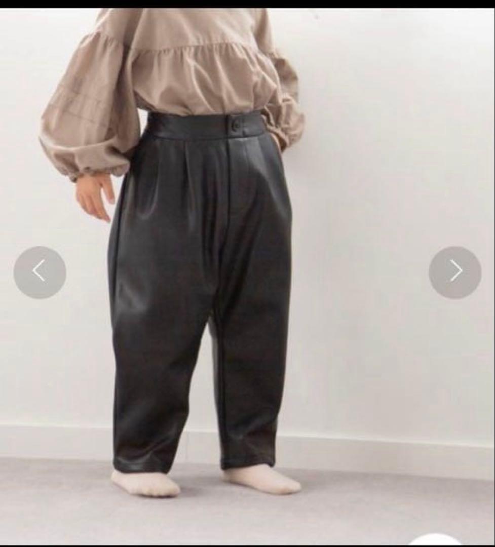 ローリーズファーム　フェイクレザーパンツ