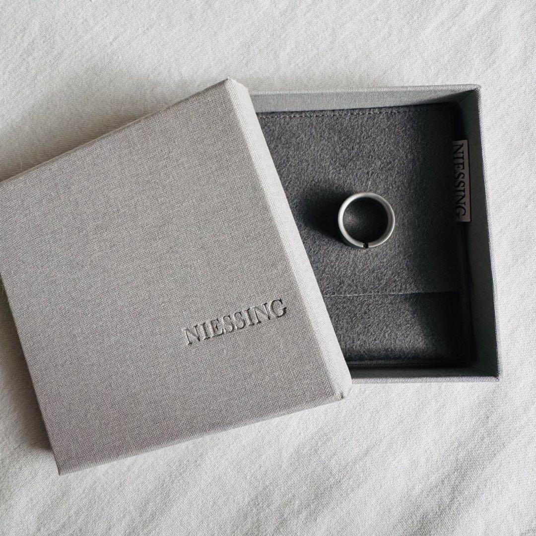 【NIESSING】アバックス ステンレスリング