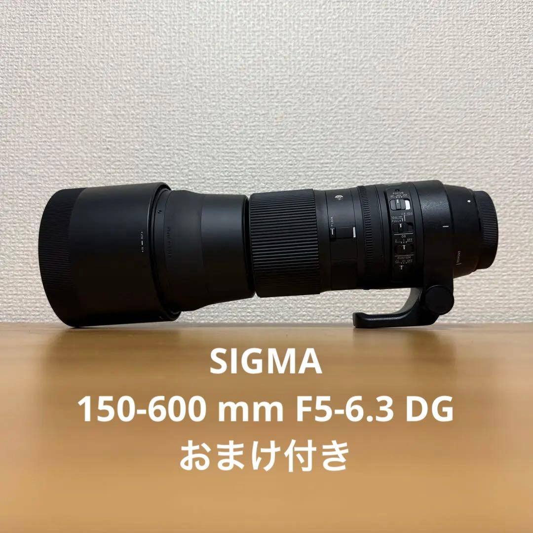SIGMA 150-600 mm F5-6.3 DG EFマウント おまけ付