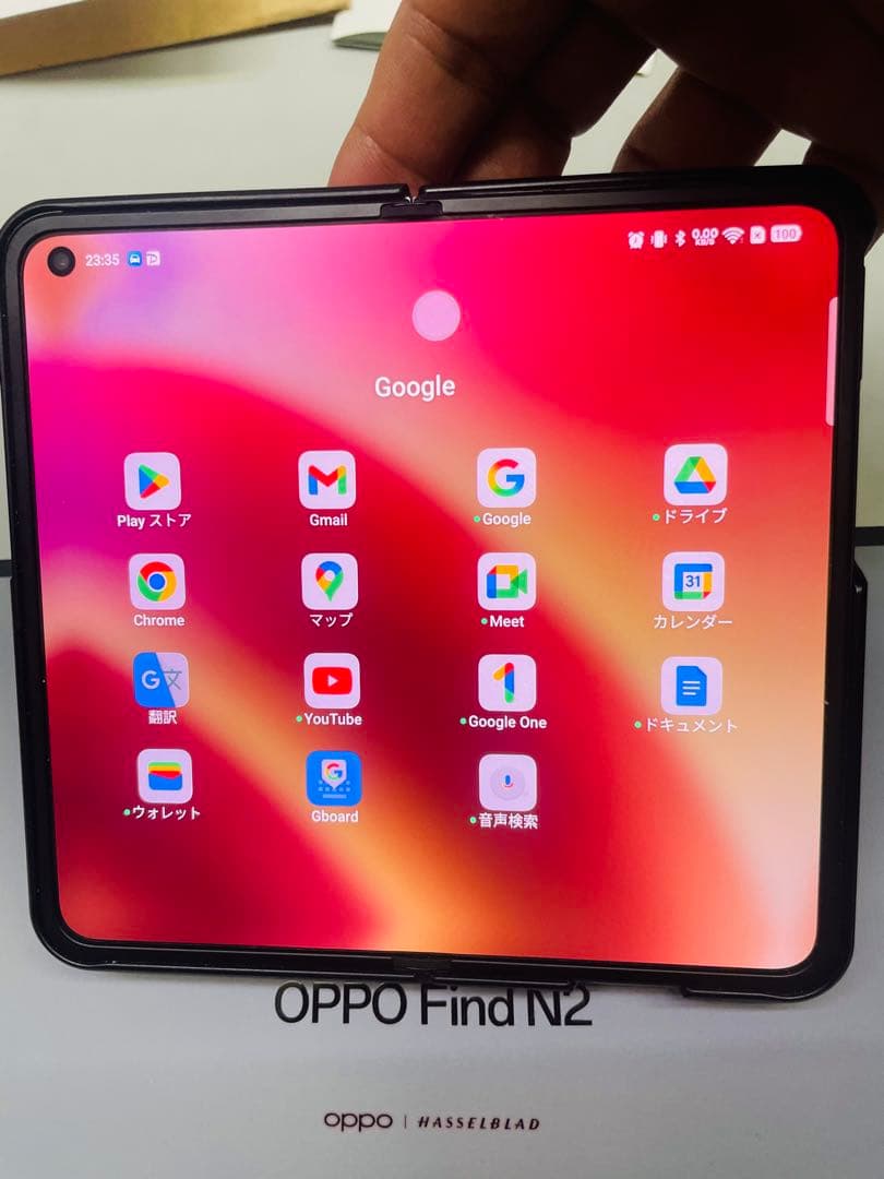 折り畳み式デュアルSIMフリーOPPO Find N2 12/512GB