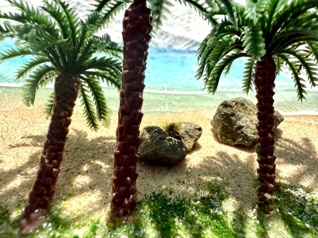 南国の癒し　レジンアート