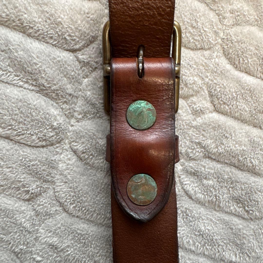 ★DIUBLE RL レザートリム オイルクロス メッセンジャーバッグ