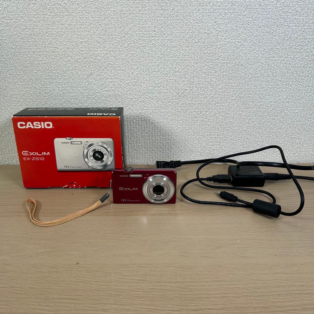 CASIO カシオ EXILIM EX-ZS12 コンパクトデジカメ　B176