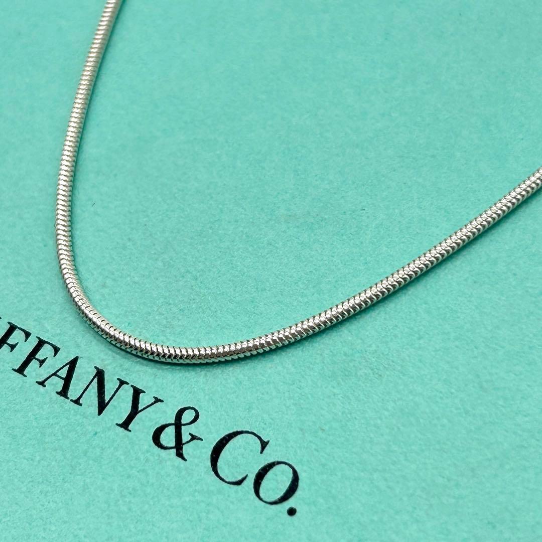 美品　ティファニー　スネーク　チェーン　ネックレス　シルバー　925 約46cm