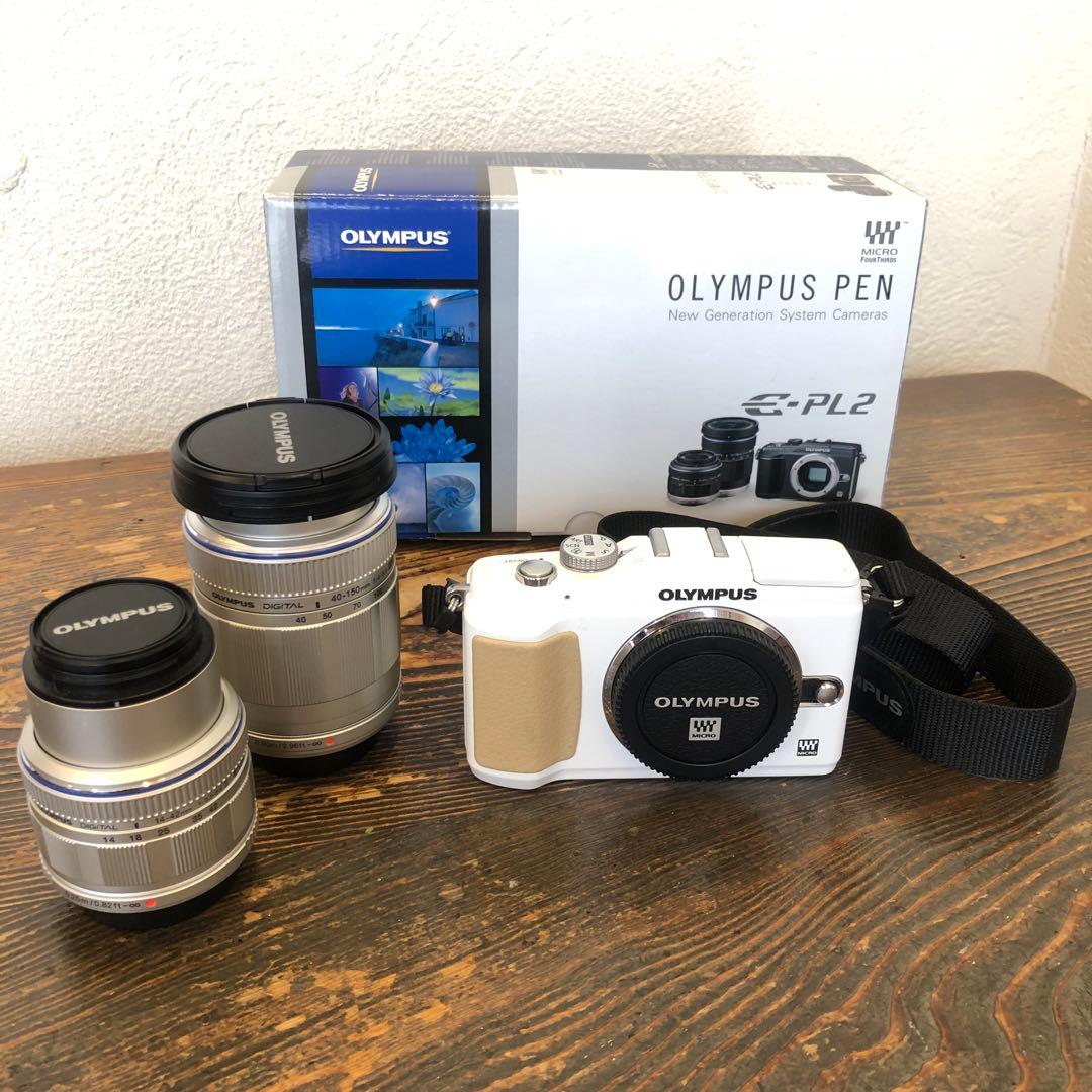 【美品】OLYMPUS E-PL2 ダブルズームキット