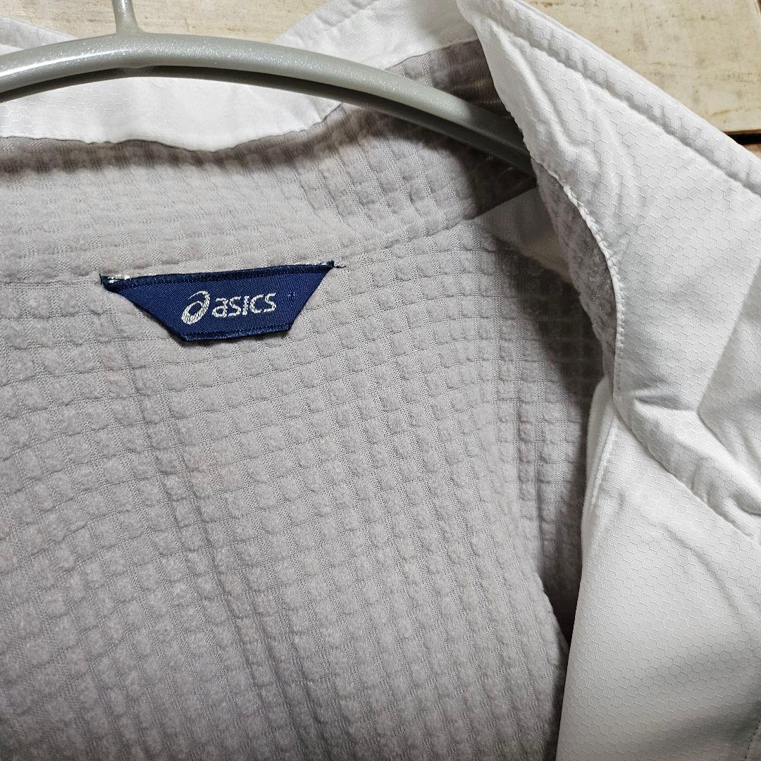 新品 アシックス ウィンドブレーカー 上下セット Oサイズ 防寒 発熱