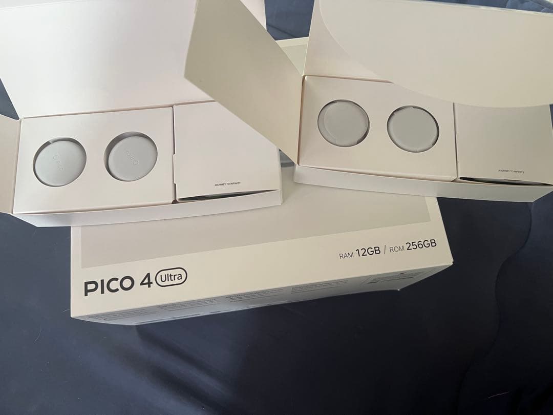 PICO4UltraVRヘッドセット +トラッカー2個×2