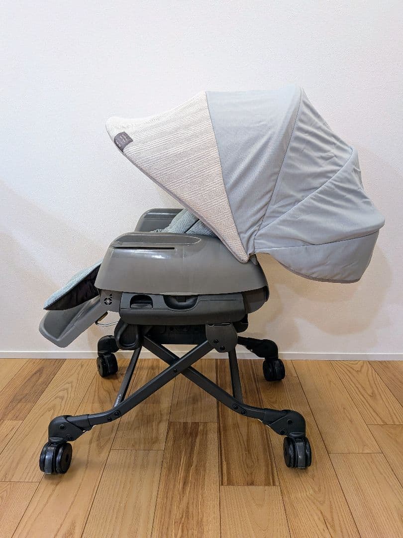 【美品】コンビ ネムリラ オートスイング BEDi Long スリープシェルEG