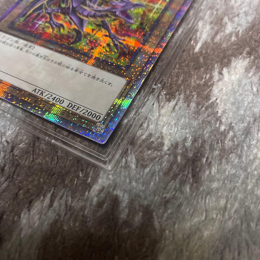 真紅眼の黒竜　レッドアイズブラックドラゴン　25thSE クオシク　絵違い