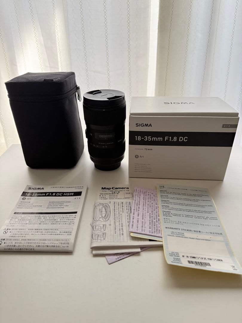 SIGMA 18-35mm F1.8 DC EFマウント
