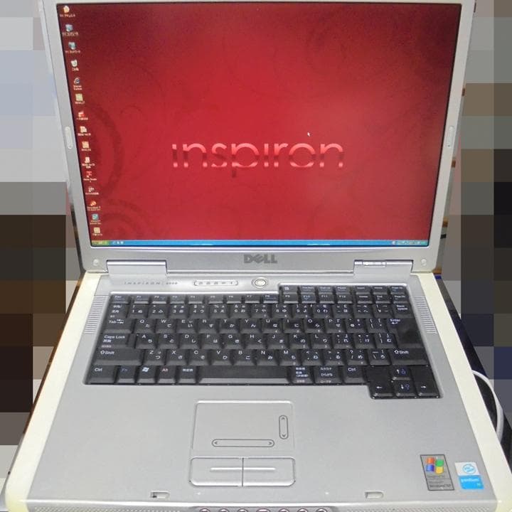 DELL　旧型ノート　15インチ液晶高解像度1920×1200／現状動作