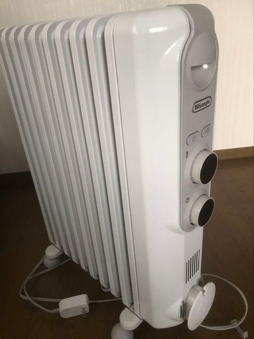 De'Longhi オイルヒーター ホワイト8畳 ~ 10畳