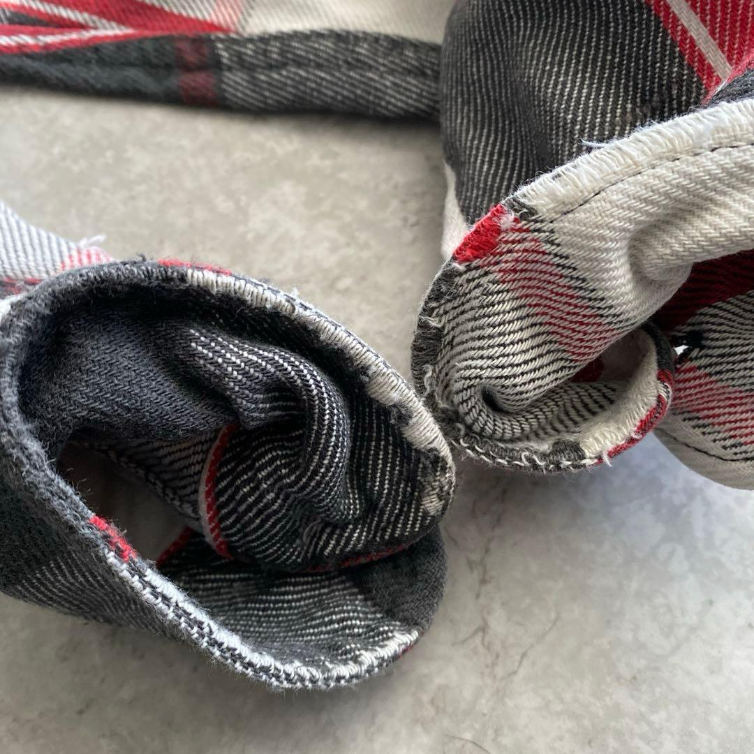 80s ST JOHN'S BAY BIG MAC ネルシャツ USA製 L