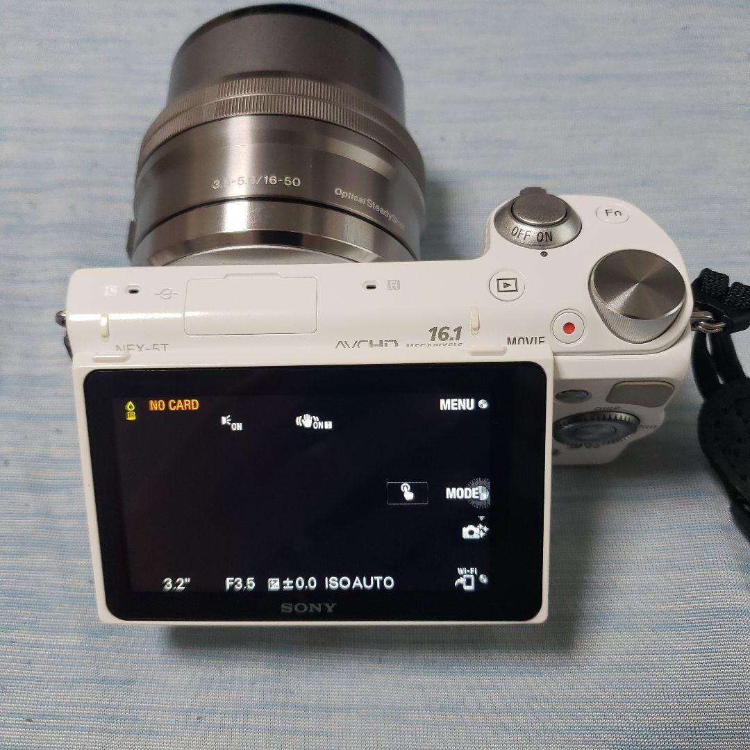 SONY ミラーレス一眼 NEX-5T レンズ3本付き