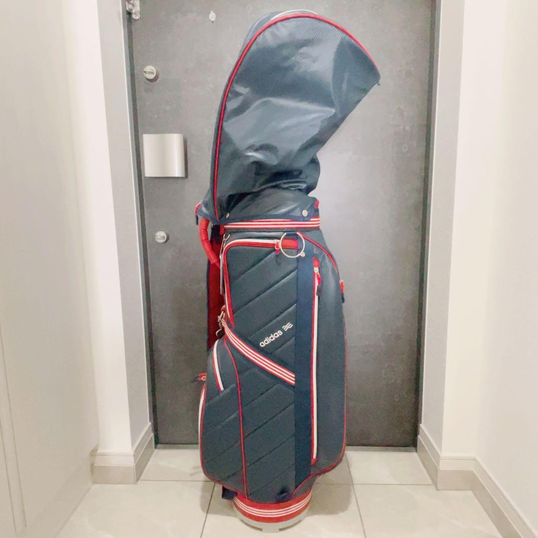 【美品】初心者 ゴルフクラブ・バッグ・ケースセット adidas