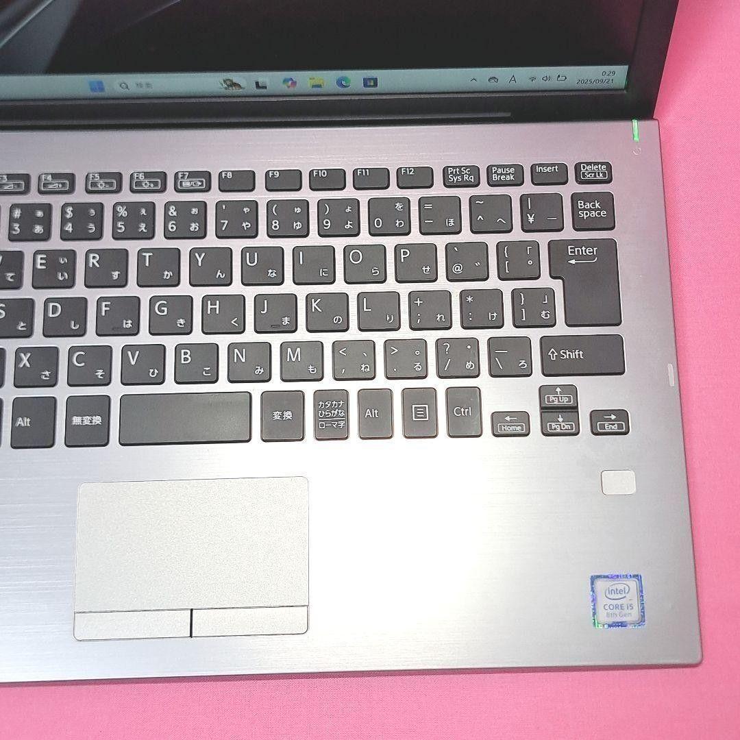 D51 VAIO i5/SSD/8G SONYノートパソコン Windows11