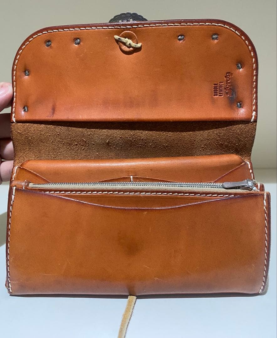 希少★goro's ゴローズ★長財布二つ折り カスタム財布