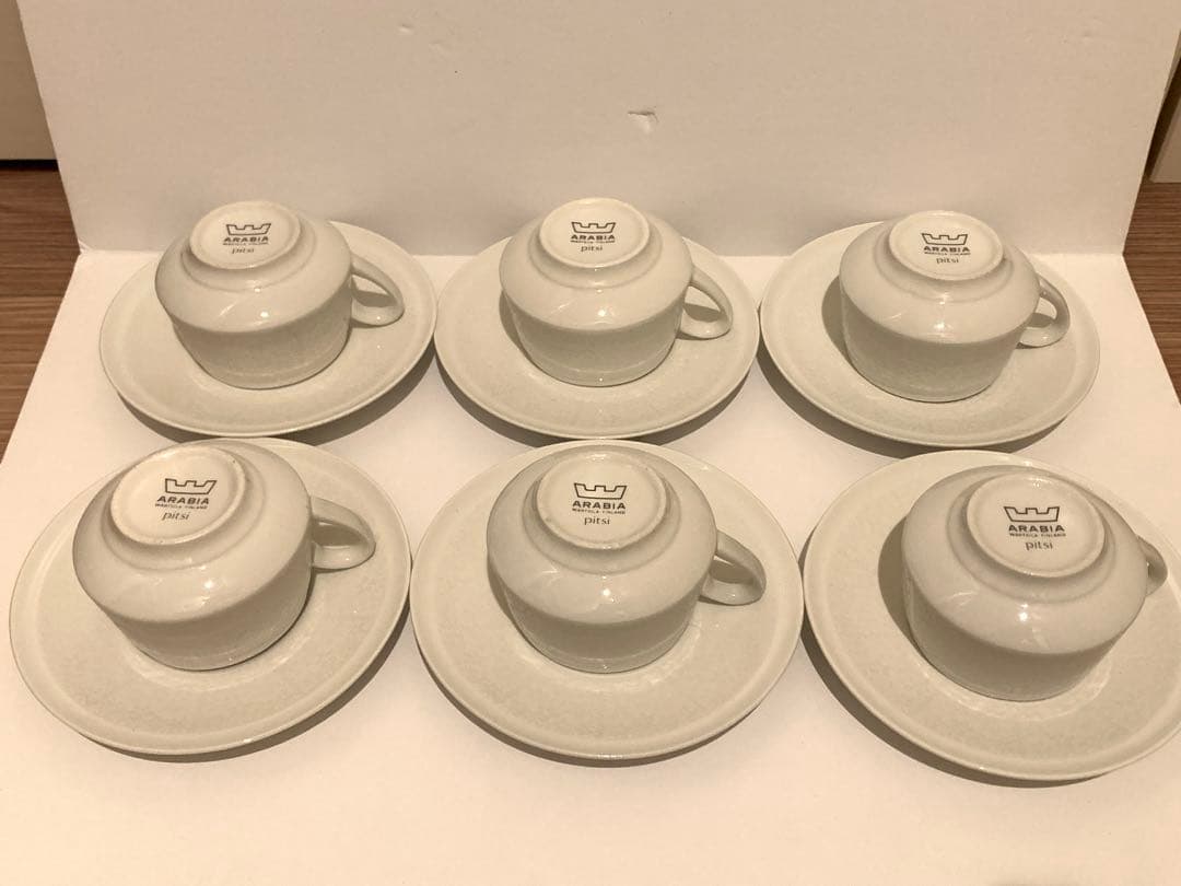 ARABIA アラビア C＆S 6客ピトゥシ 北欧ヴィンテージ