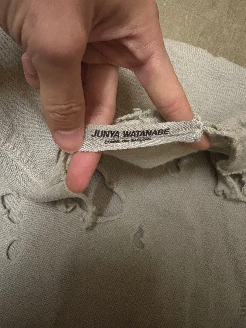 JUNYA WATANABE コムデギャルソン ダメージ加工　ボロニット　00s