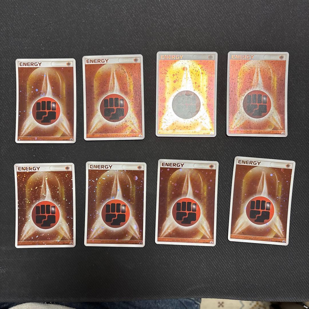 ポケカ ブリザードエネルギー 闘　プロモ 8枚 027/DPt-p