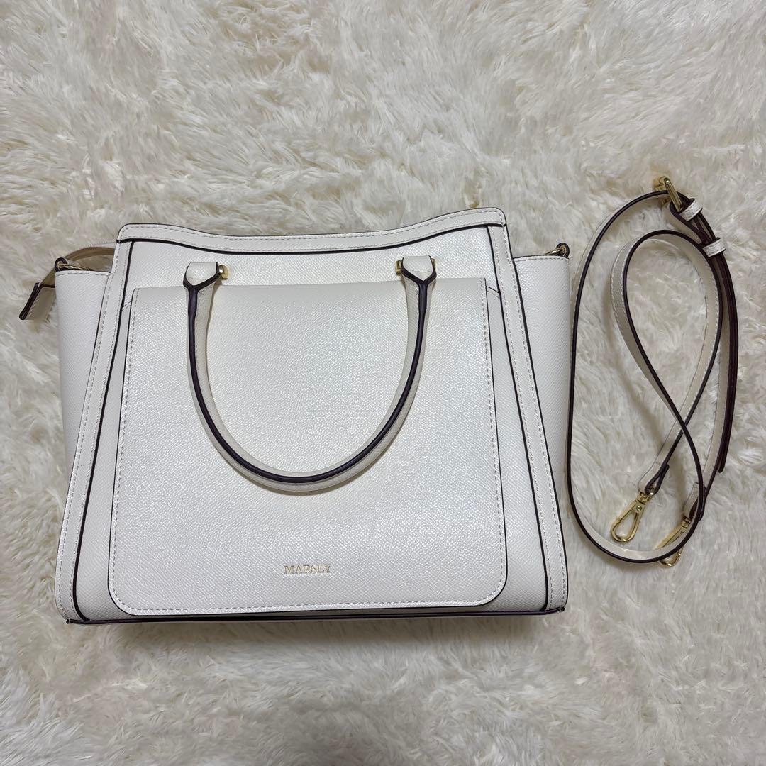 MARSLY フラップバッグ（Off white） 痛バッグ
