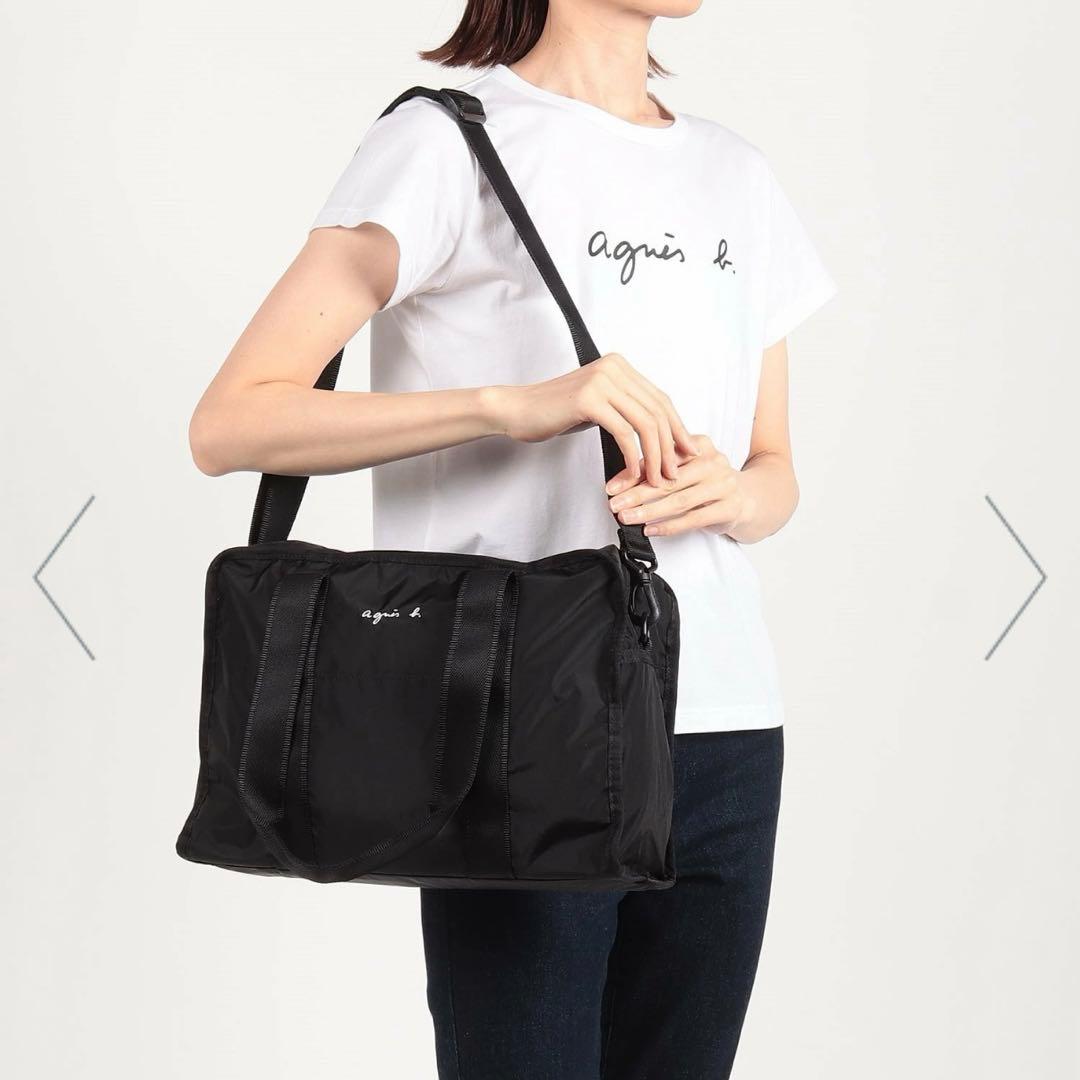 アニエス・ベー　ボヤージュ2wayボストンバッグ