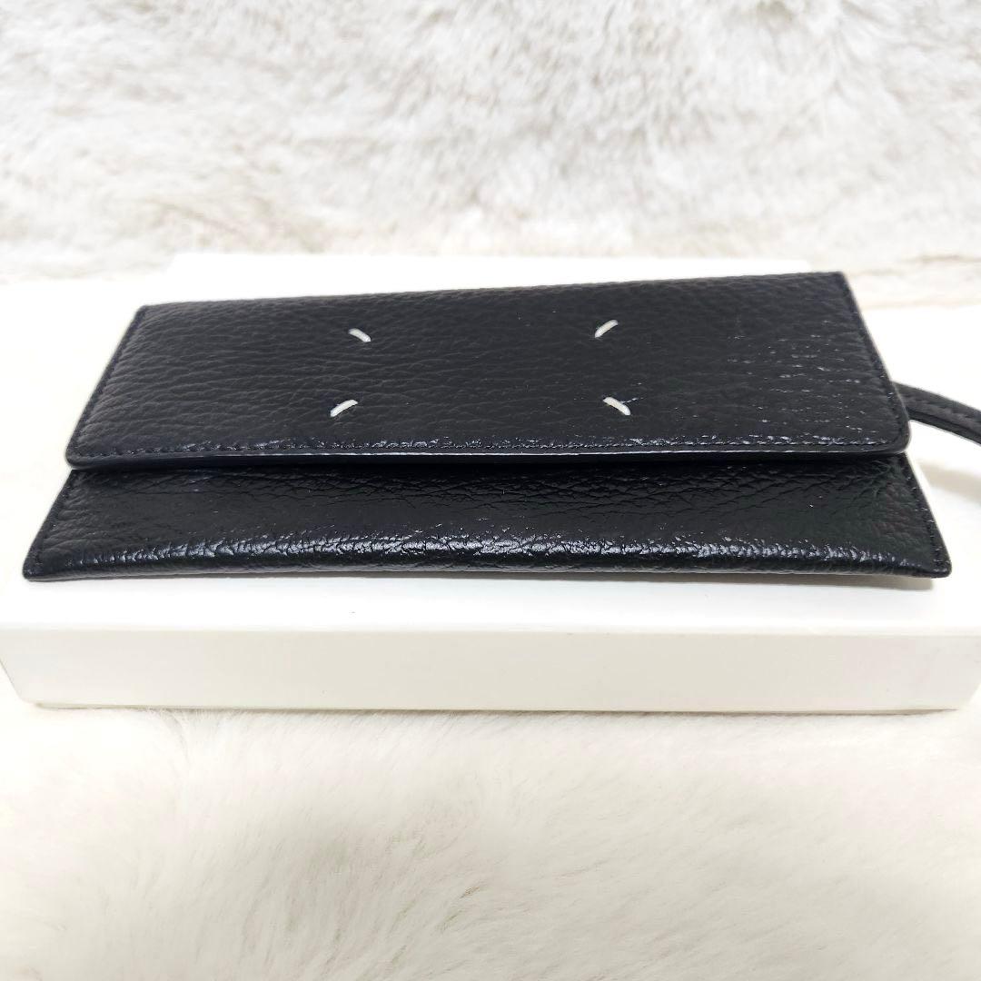 ✨新品未使用　正規品✨マルジェラ　長財布　ストラップ　カレンダー　ステッチ