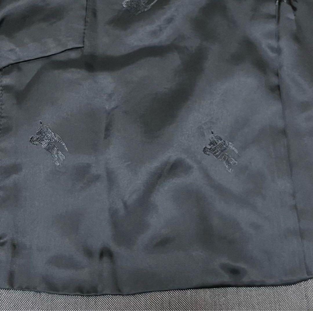 バーバリーロンドン　スーツ　セットアップ　ジャケット　パンツ　シルク混　L M