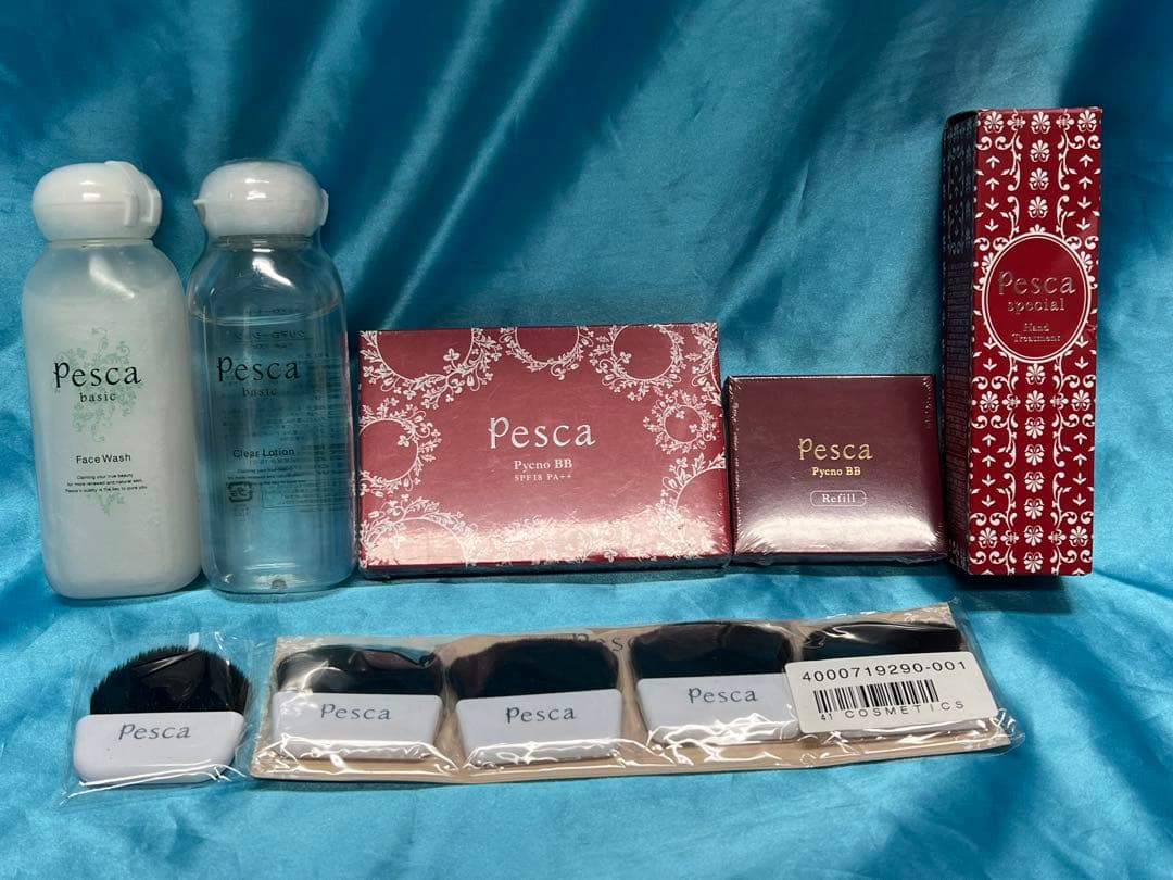 m*t様 ペスカ　洗顔料、化粧水、ファンデーション、ハンドクリーム特別セット