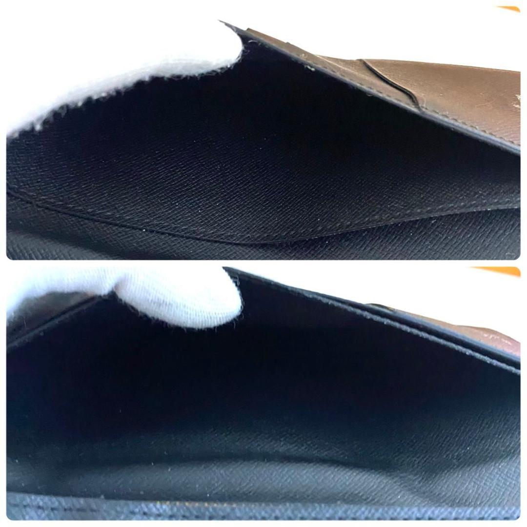 ルイ ヴィトン◯ポルトフォイユ ブラザ モノグラム エクリプス ブラック 長財布