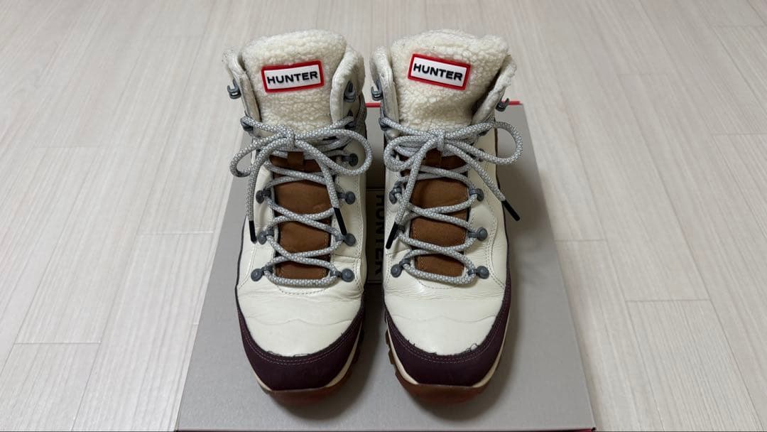 Hunter ブーツ エクスプローラーミッドレース少々難あり 25cm ハンター