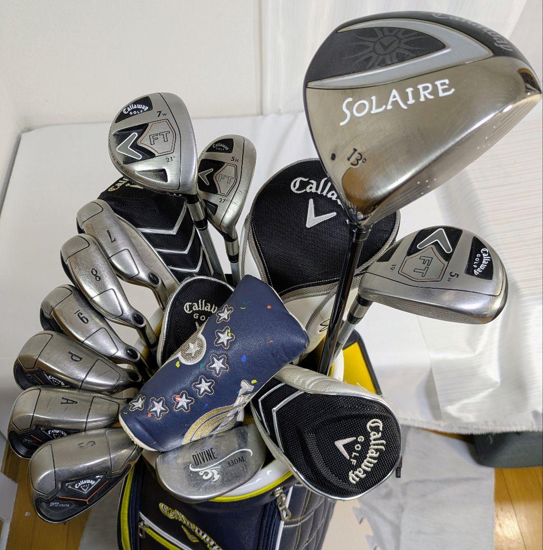 キャロウェイ レディースゴルフクラブセット初心者 ソレイル FTシリーズ