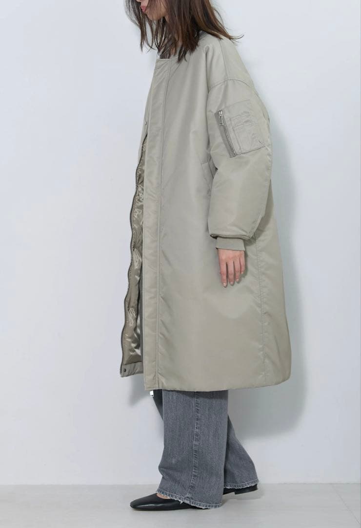 新品タグ付きアッパーハイツTHE U-2 LONG HOODIE アウターMA1