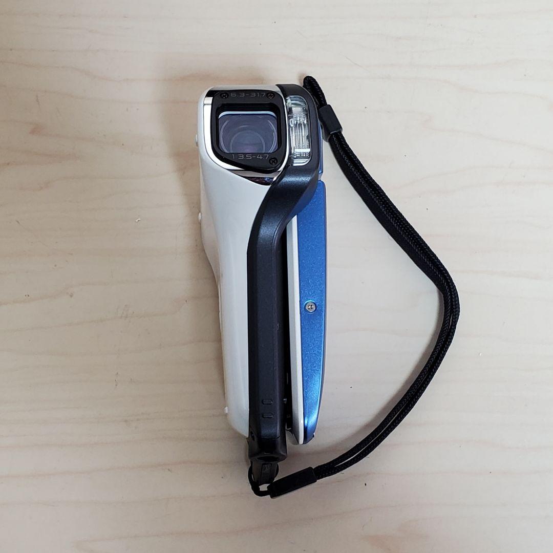 希少 外箱、純正ケース付 SANYO Xacti DMX-CA8 ブルー