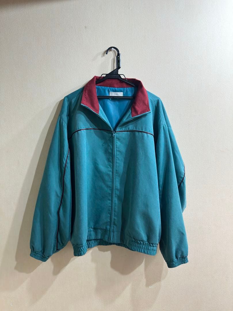 harapeco商店　ブルゾンジャケット　ブルーグリーン