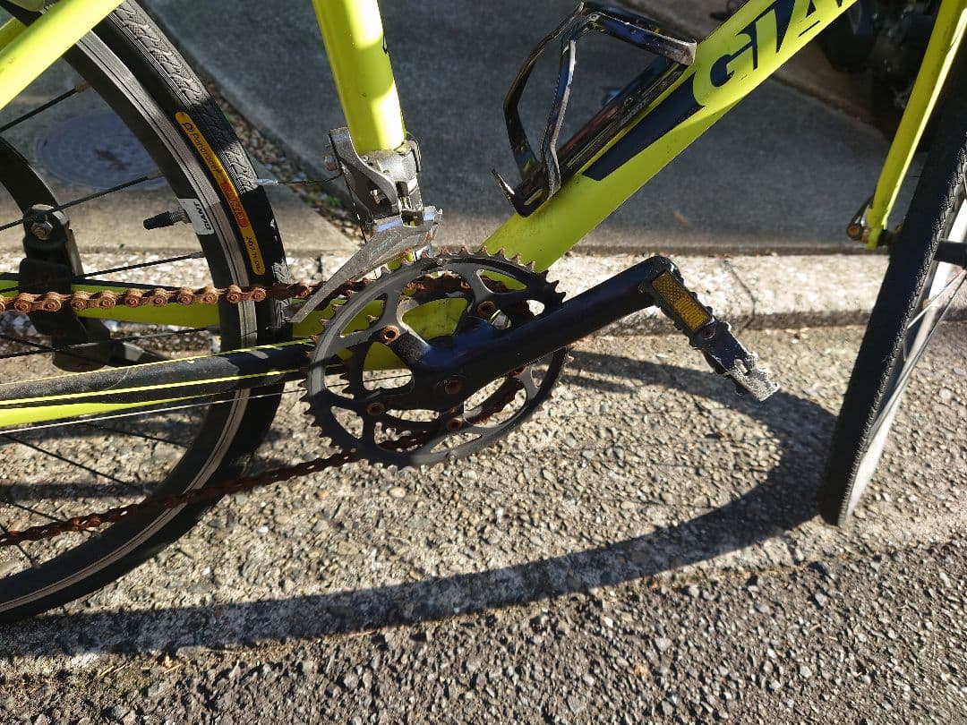 現状品要修理 GIANT TCR　エスポワール　ジュニア　ロードバイク イエロー