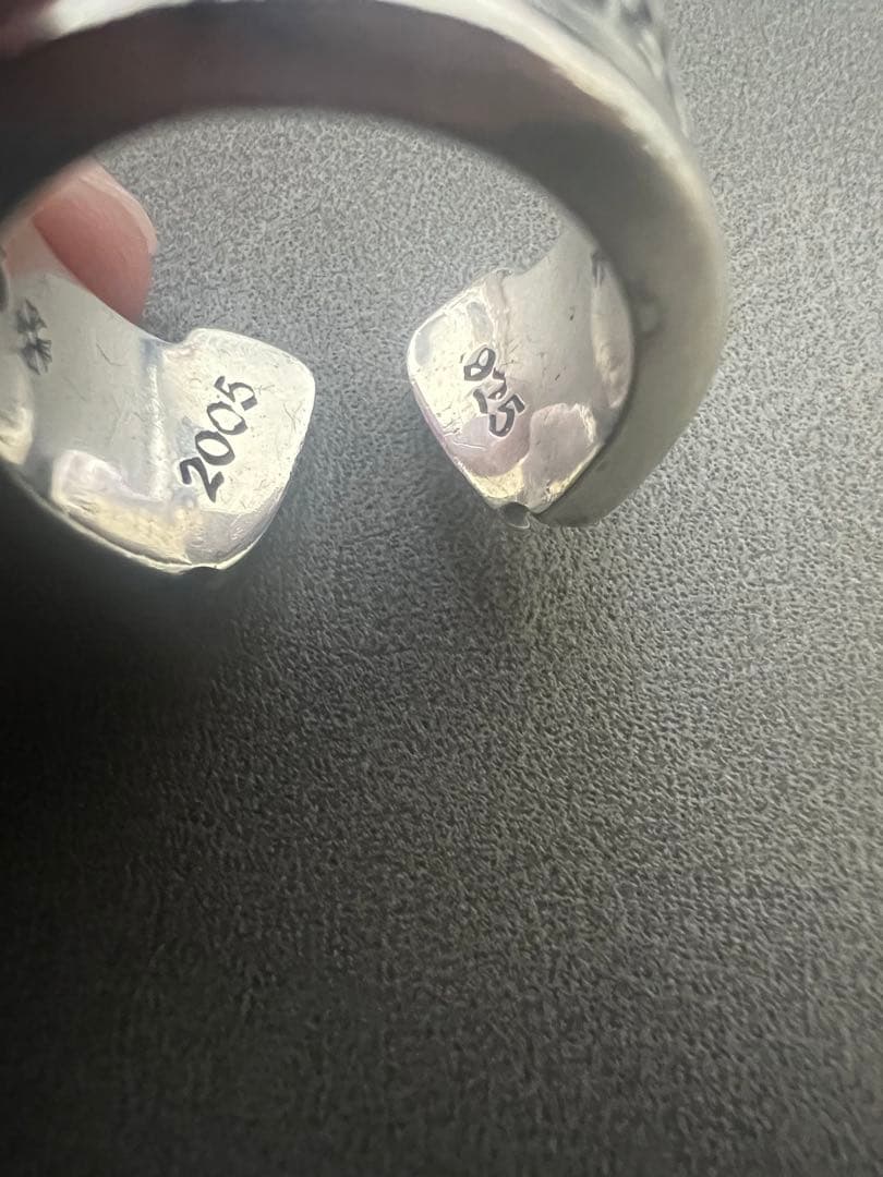 クロムハーツラージスクロールリング19-20号