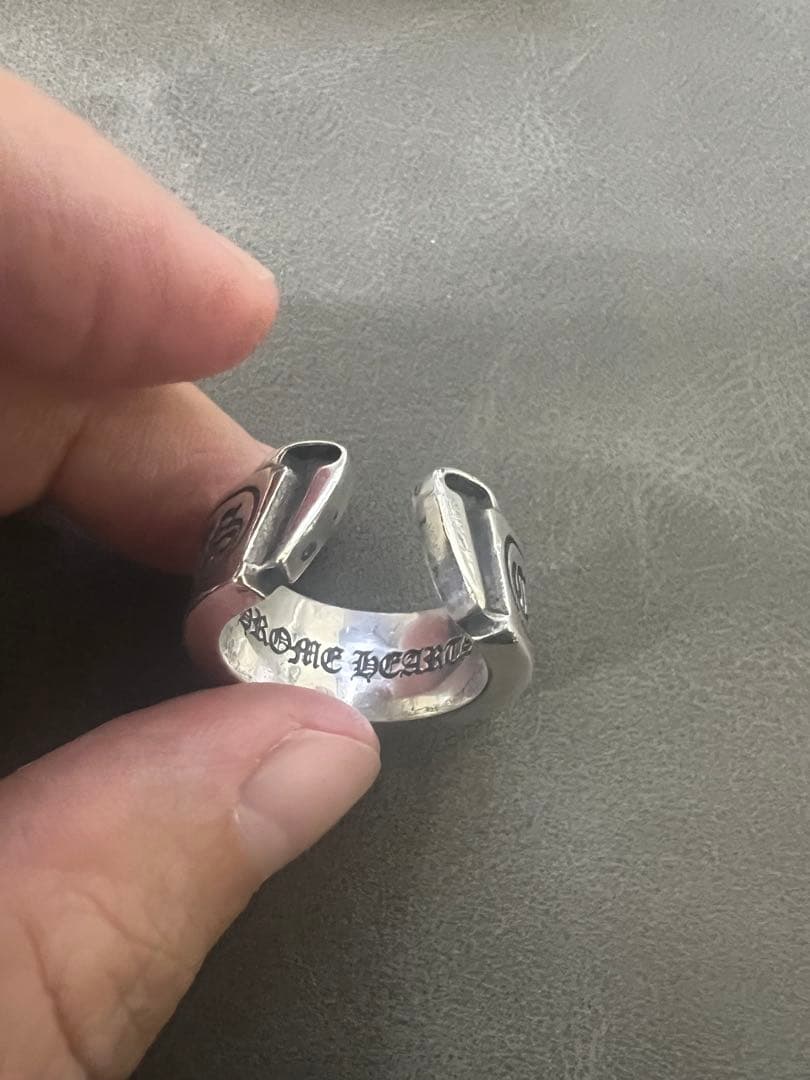 クロムハーツラージスクロールリング19-20号