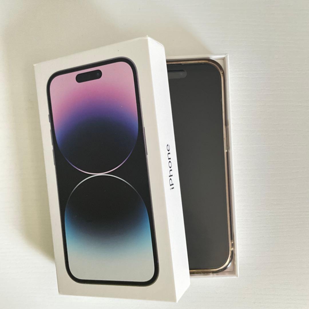 即日配送iPhone 14pro 128GB【美品】ディープパープル