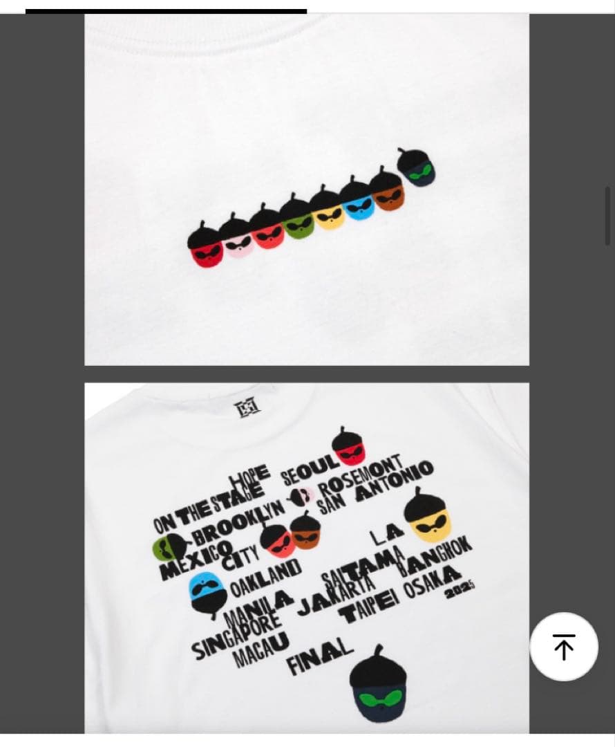 BTS j-hope HOPE ON THE STAGE_FINAL Tシャツ