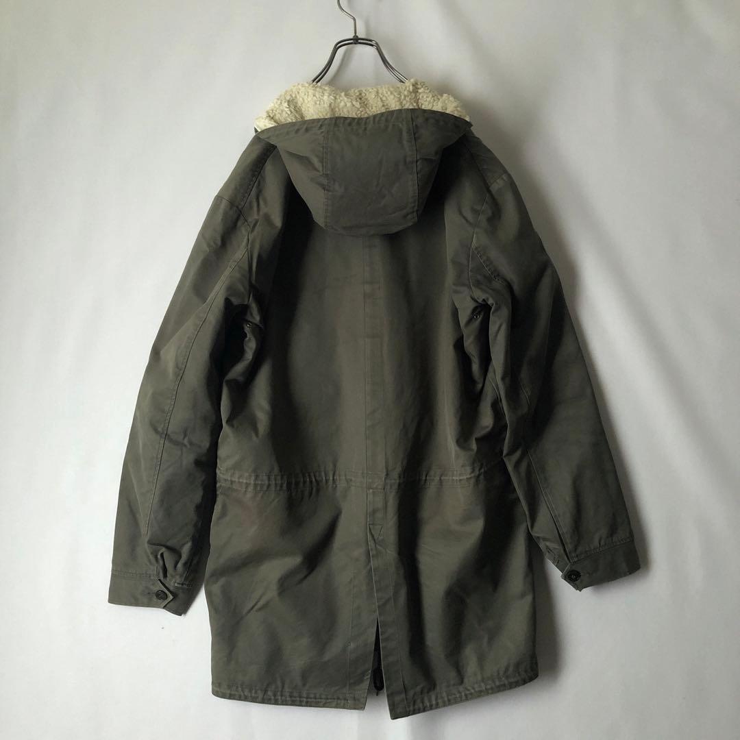 【秋冬】チュニジア製 A.P.C アーペーセー ボアライナー付き モッズコート