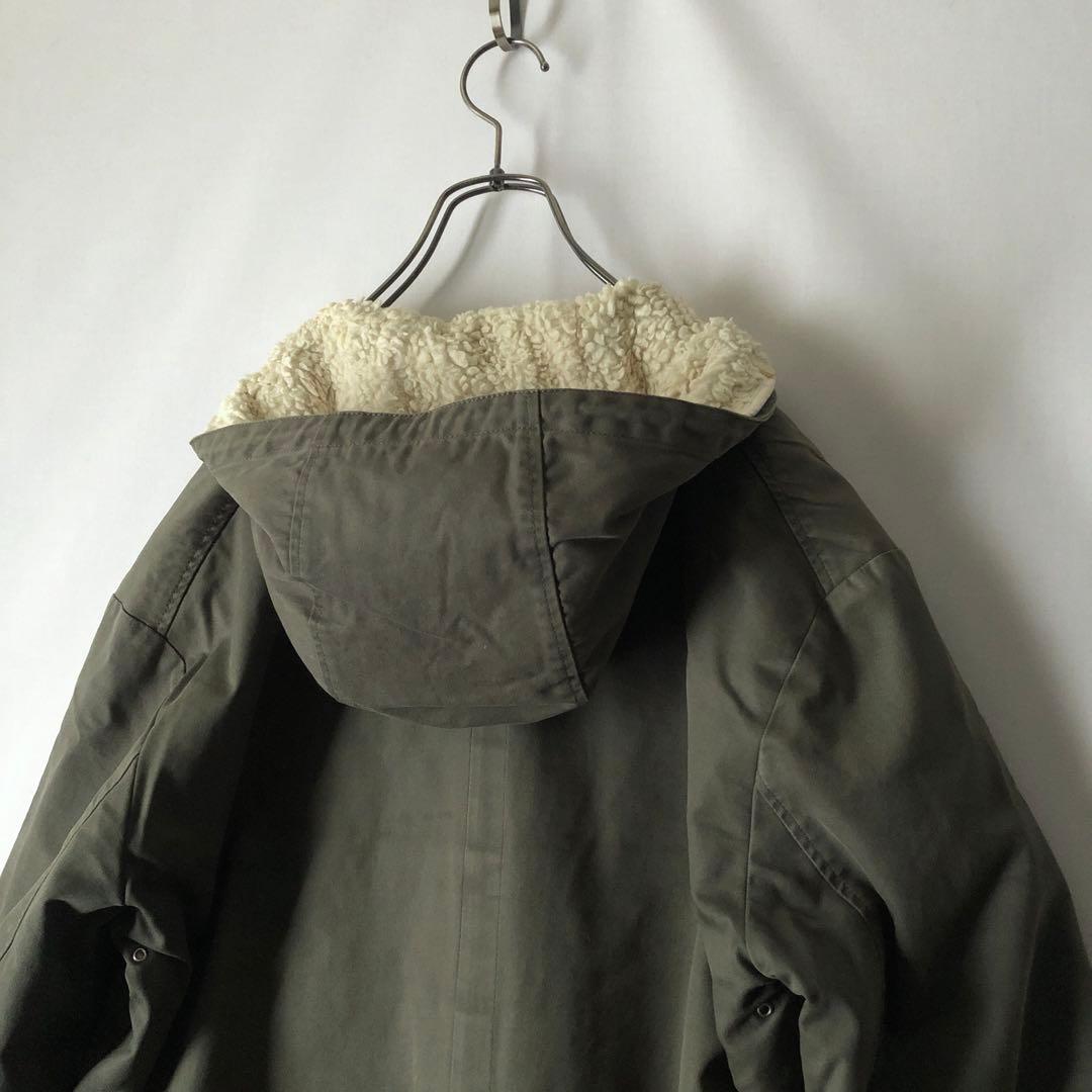 【秋冬】チュニジア製 A.P.C アーペーセー ボアライナー付き モッズコート