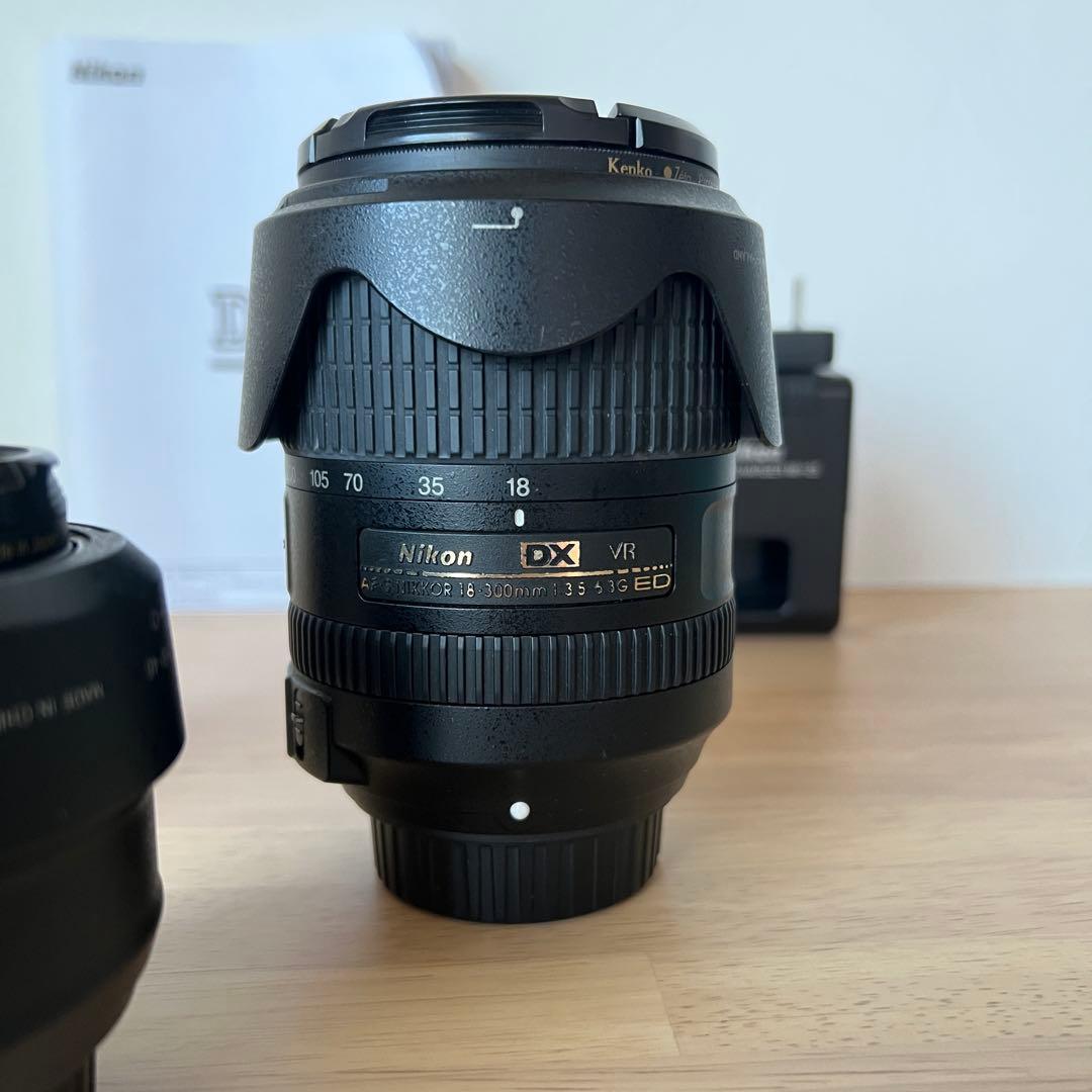 NikonD7100 18-300ズーム、35mm単焦点、10-20超広角セット